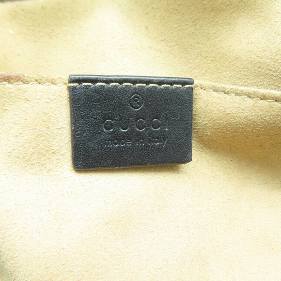 💎✨BEAUTIFUL✨💎 Gucci GG Marmont Chain Crossbody Leather Black Shoulder Bag - Picture 7 of 14
